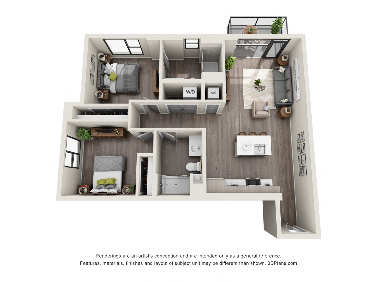 Topaz B2 floor plan image